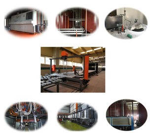 অনুভূমিক ধারাবাহিক Polyurethane মেমরি ফেনা গদি মেশিন বড় ক্ষমতা মেকিং