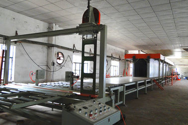 স্বয়ংক্রিয় PLC নিয়ন্ত্রণ ইভা উল্লম্ব ফেনা ঘনত্ব 13kg / মি 3 থেকে 60kg / M3 জন্য কাটন মেশিন