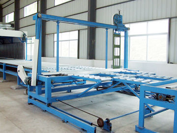 উচ্চ স্পষ্টতা Polyurethane অনুভূমিক ফেনা ফেনা ব্লক জন্য কাটন মেশিন