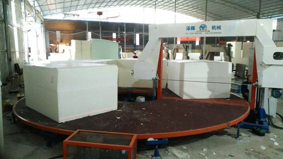 10000mm ব্লেড দৈর্ঘ্য এবং উচ্চ মানের সঙ্গে অনুভূমিক বৃত্তীয় ফেনা কাটিং মেশিন