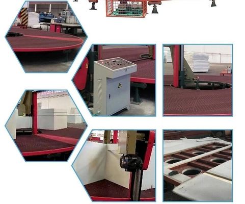 ক্যারোসেল স্প্লিটিং ফোম কাটার মেশিন